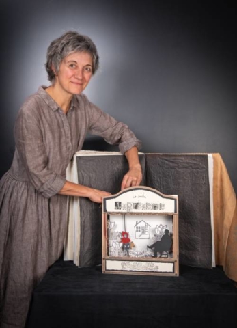 conte enfant theatre papier