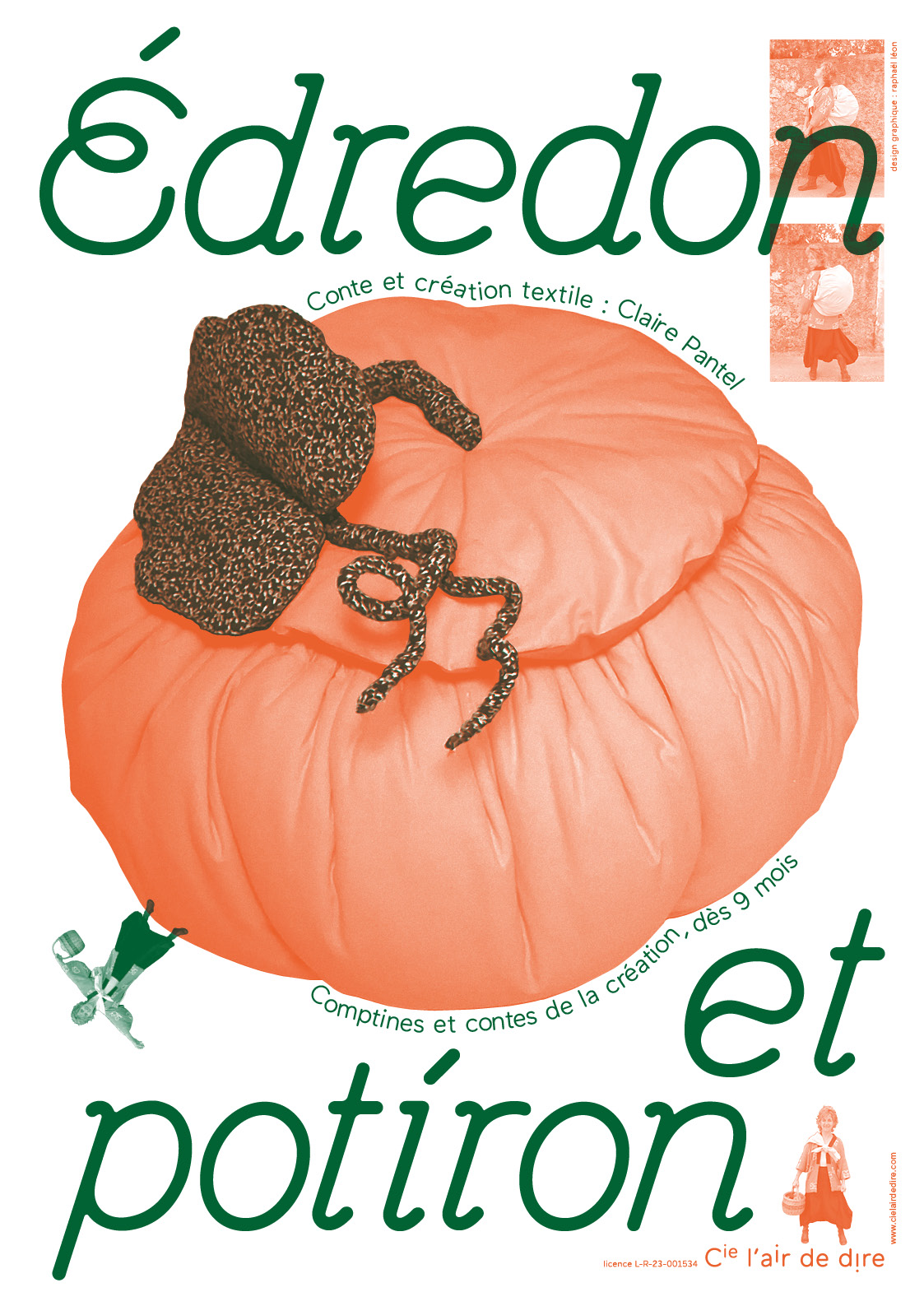 Spctacle pour bébé enfant dès 1 an cie l'air de dire